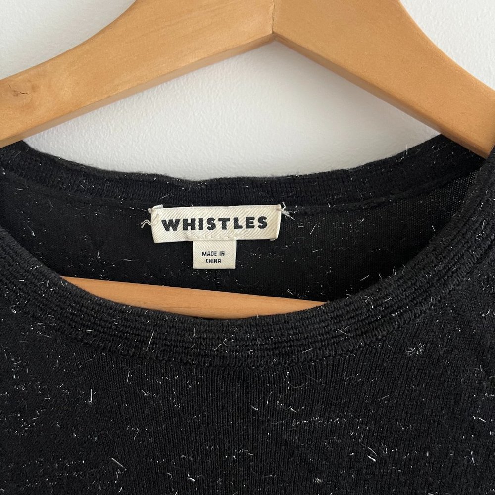 Whistles Annie Sparkle Knit Dress - Picture 5 of 7